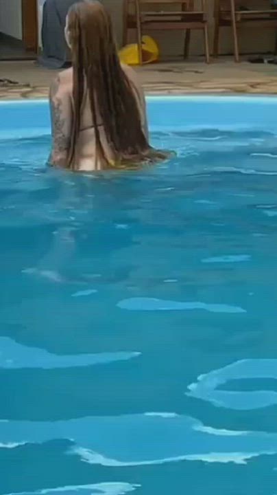 Ass Thong Underwater gif
