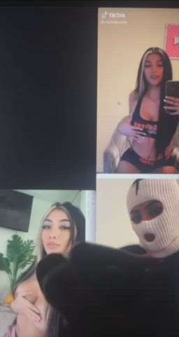 Tik Tok Slut Covered DM For More