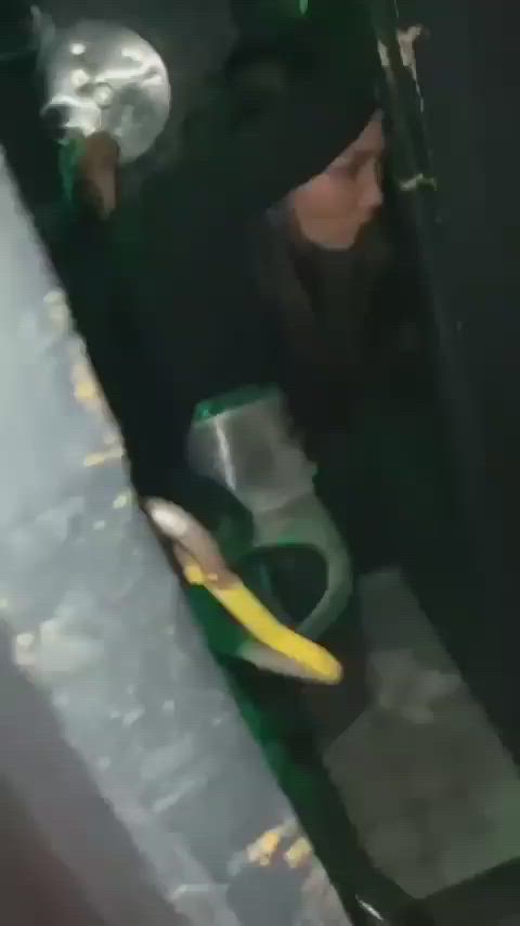 Caught Exposed Public Standing Doggy Toilet Voyeur Porn GIF by tightteens