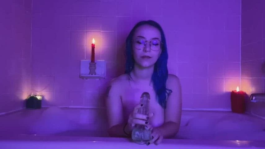 alt amateur big tits blowjob busty dildo goth solo teen tits gif