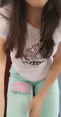 Ass Ass Spread Camgirl Doggystyle Petite Pierced Pussy Tease TikTok gif