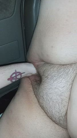 OC|20| My friend fisting my tight creampied pussy