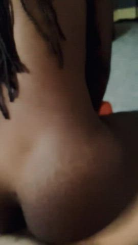 big ass ebony interracial no condom riding gif