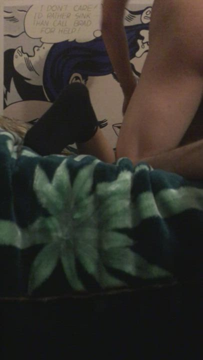 Little 19 year old I fucked a while back . While her husband waited in the car