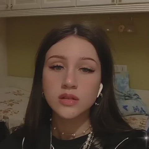 18 years old cute lips lipstick russian gif