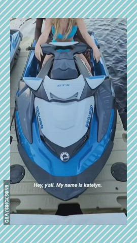 [Request✅️] Kaitlyn LOVES Riding "Jetskis