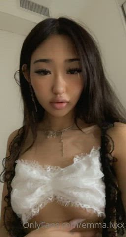 asian onlyfans small nipples small tits teen gif
