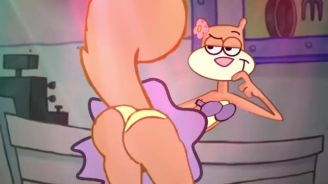 sandy cheeks's sexiest ass. 