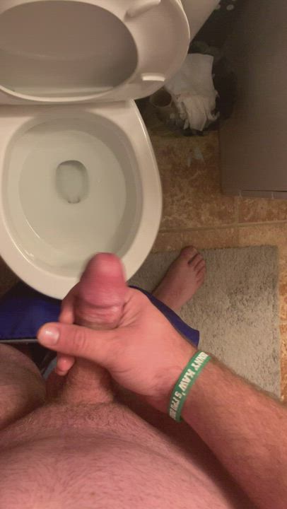 big dick male masturbation solo gif