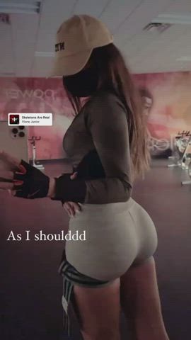 Ass Barely Legal Leggings Teen gif