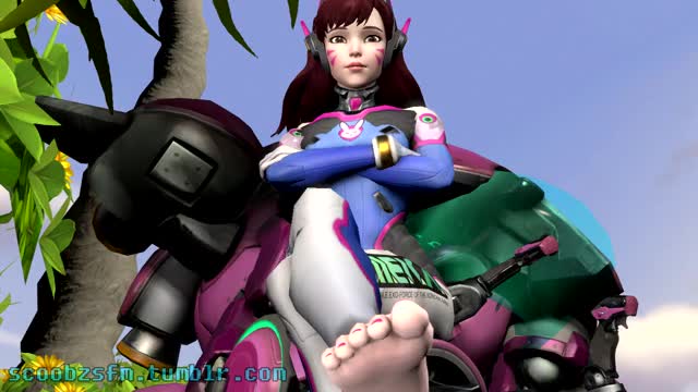 dva idle foot tease