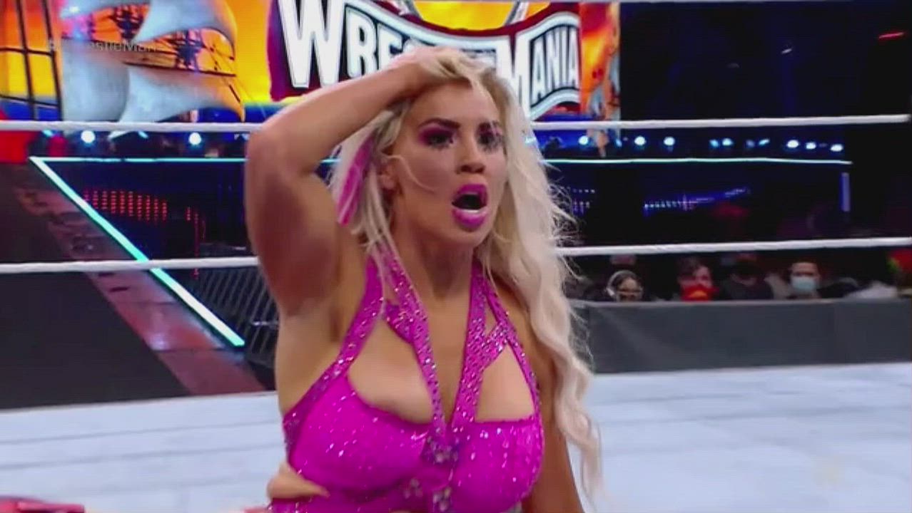 Dana Brooke nip slip hq gif