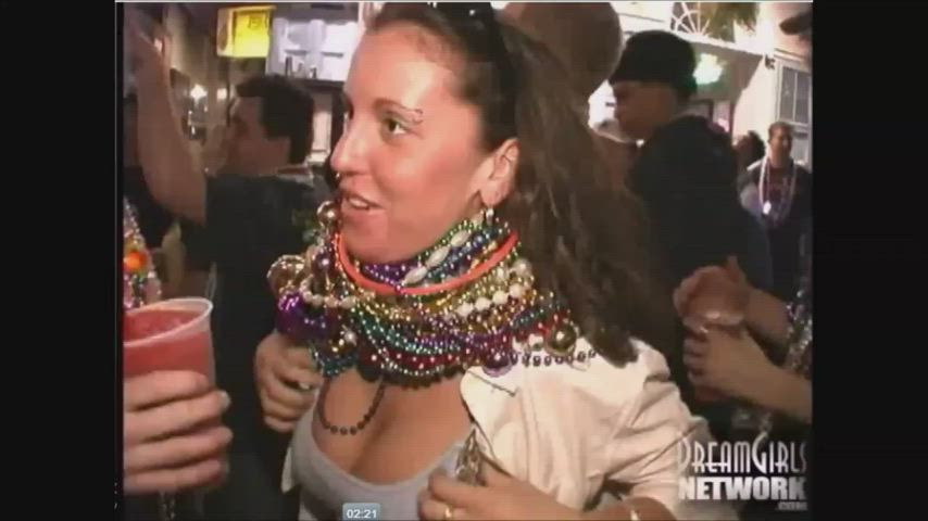 big tits flashing mardi gras gif