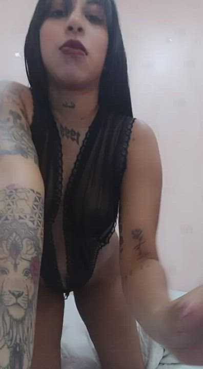 Big Ass Indian Kinky Latina Lingerie Long Hair Piercing Small Tits Tattoo Teen gif