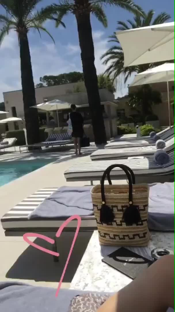 Emma Roberts Poolside Bikini 