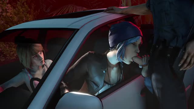 Chloe getting out of a ticket (Batesz) [Life is Strange]