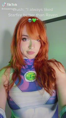 babe bubble butt cosplay perky redhead thick thighs tight ass tight pussy gif