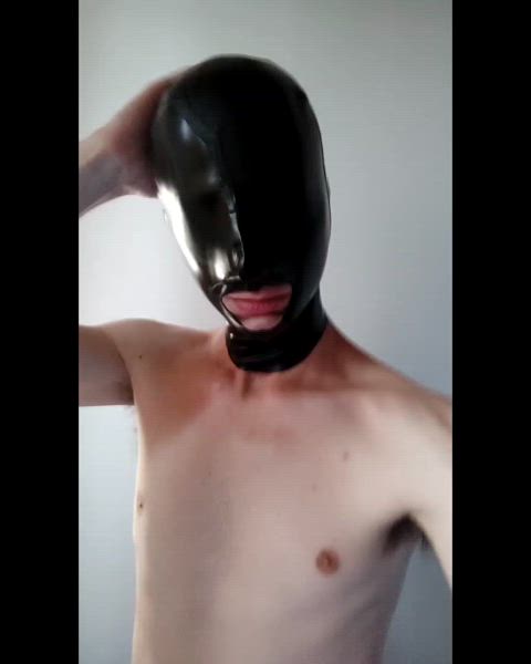 bdsm latex rubber submissive face-fucking real-bdsm rough-sex gif