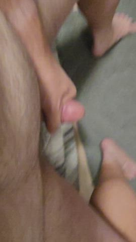 First Post. Huge cum after a long day.