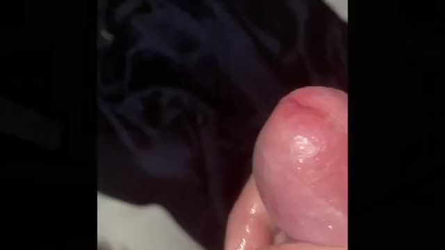 Using lots of my own precum as lube until I cum hands free. I just couldn’t hold