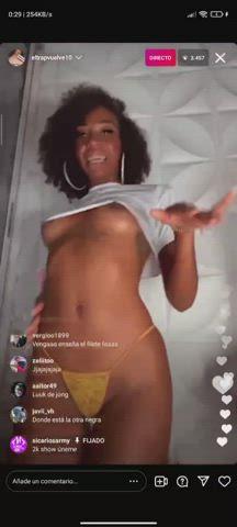 ebony small nipples strip gif