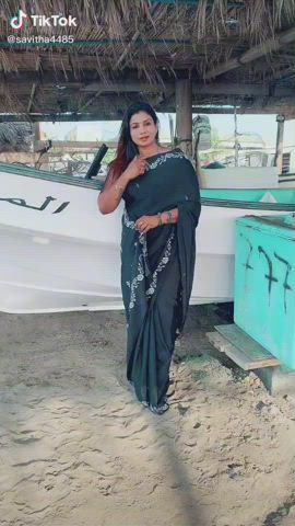 TikTok Indian MILF gif