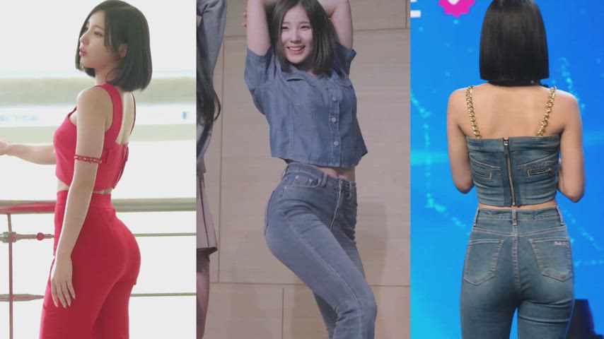 bubble butt celebrity kpop gif