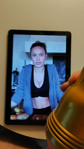 Brie Larson Fleshlight cum tribute (little fail:)