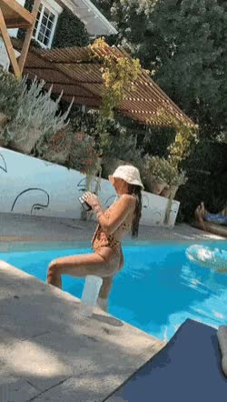 Ass Bikini Pool Vanessa Hudgens gif
