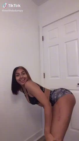 barely legal boobs booty dancing girls pretty sensual starlet teen tiktok gif