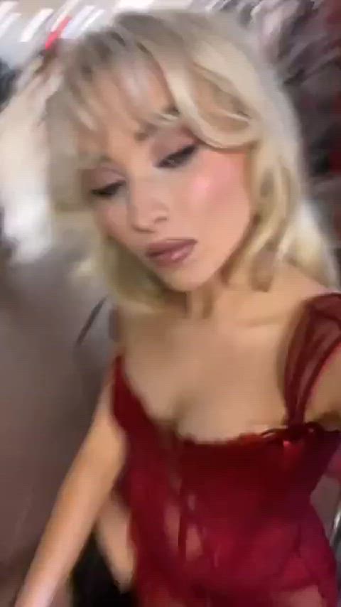 Sabrina can't stop being a tease 