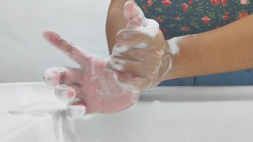 some hand...washing techniques