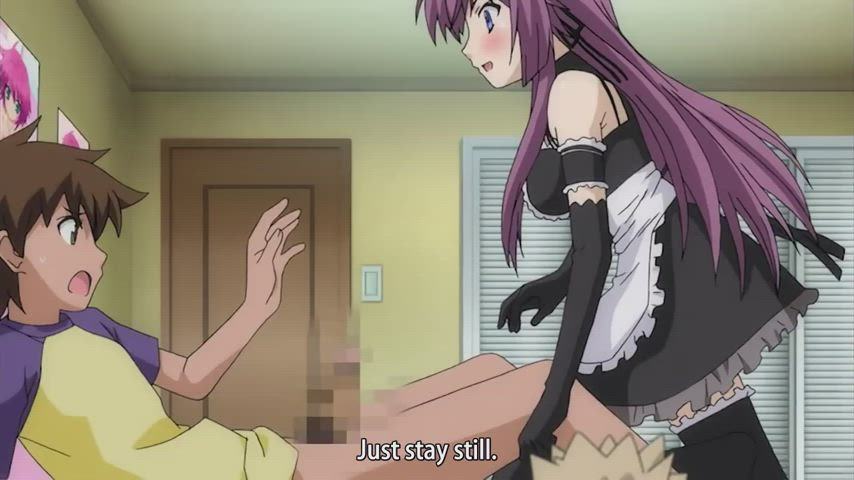 Maid providing relief (Tsun Tsun Maid wa Ero Ero Desu ep1)