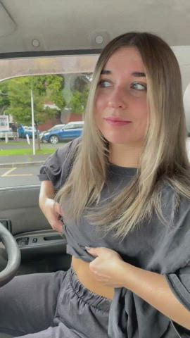 20 Years Old Boobs Flashing Nipples Public Small Tits Tits Titty Drop gif