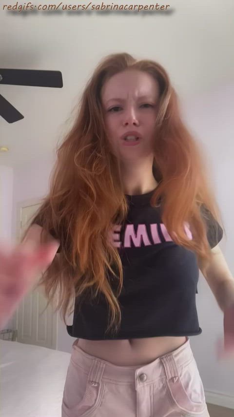 18 years old big tits non-nude redhead sfw teen tiktok r/tiktits spicytiktokginger