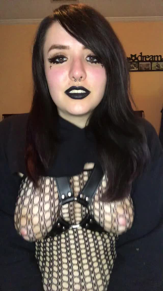 Goth ahegao