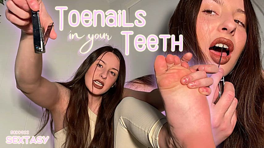 NEW CLIP - Toenails in Your Teeth 🦶 (full 4 min 6 second clip available for purchase