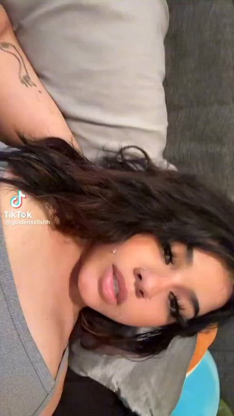 boobs flashing nipples nipslip tiktok r/tiktits gif