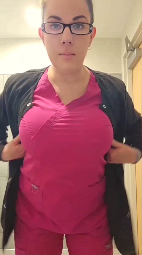 big tits hotnursefla milf nurse gif