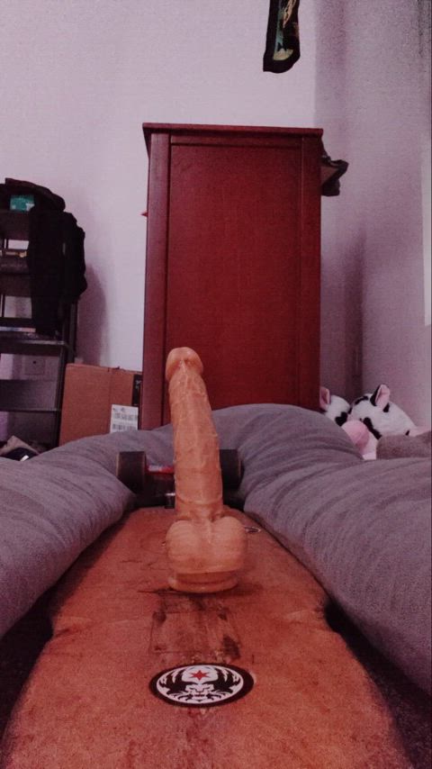 Don't mind me just swaping my dildo