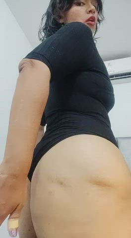 Ass BBW Latina Spanking Twerking gif