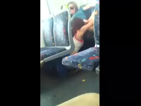Lesbians caught in public bus