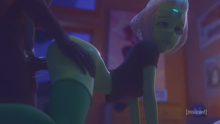 3d animation hentai interracial gif