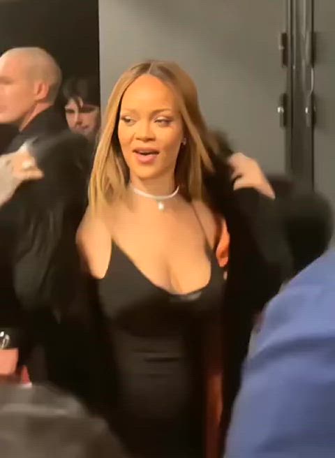 anal big tits boobs rihanna gif