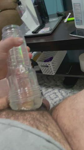 cock fleshlight hairy cock gif