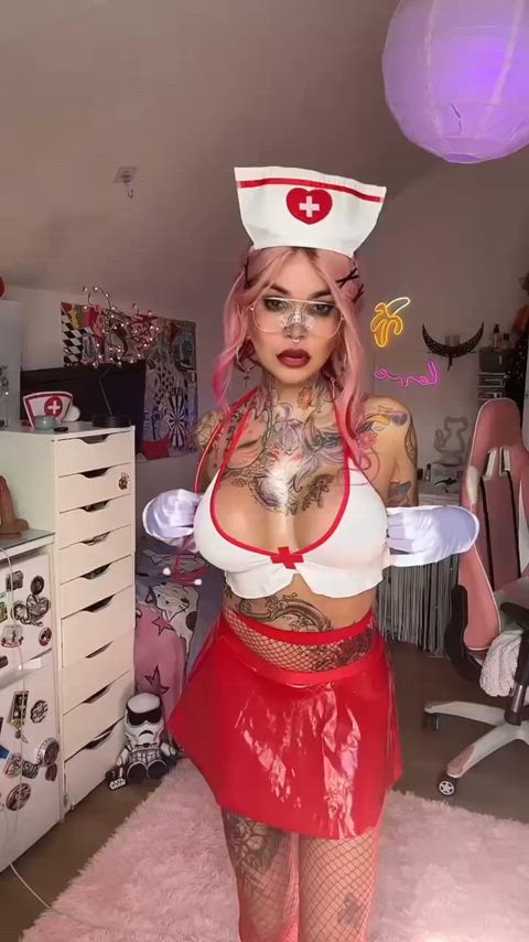 Don’t you just want your nurse to be a bimbo 