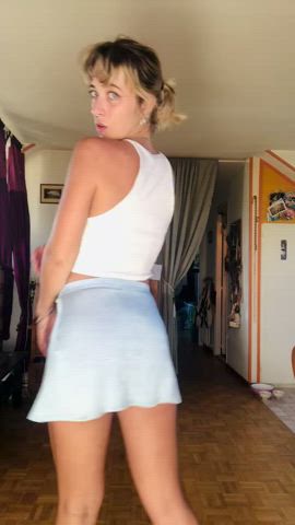 OnlyFans Skirt Wifey gif