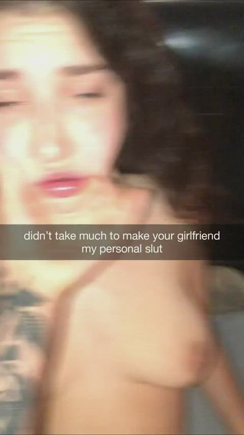 amateur cheat cheating cuckold girlfriend slut teen gif