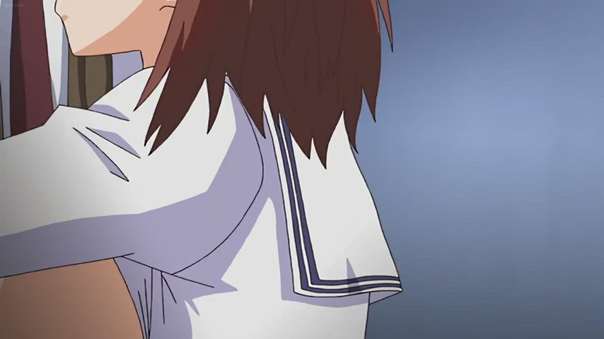 animation anime hentai japanese schoolgirl standing missionary gif