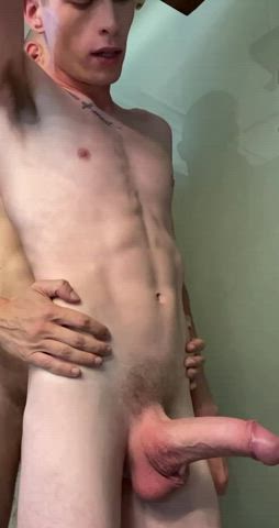 Monster cock breeding my twink ass